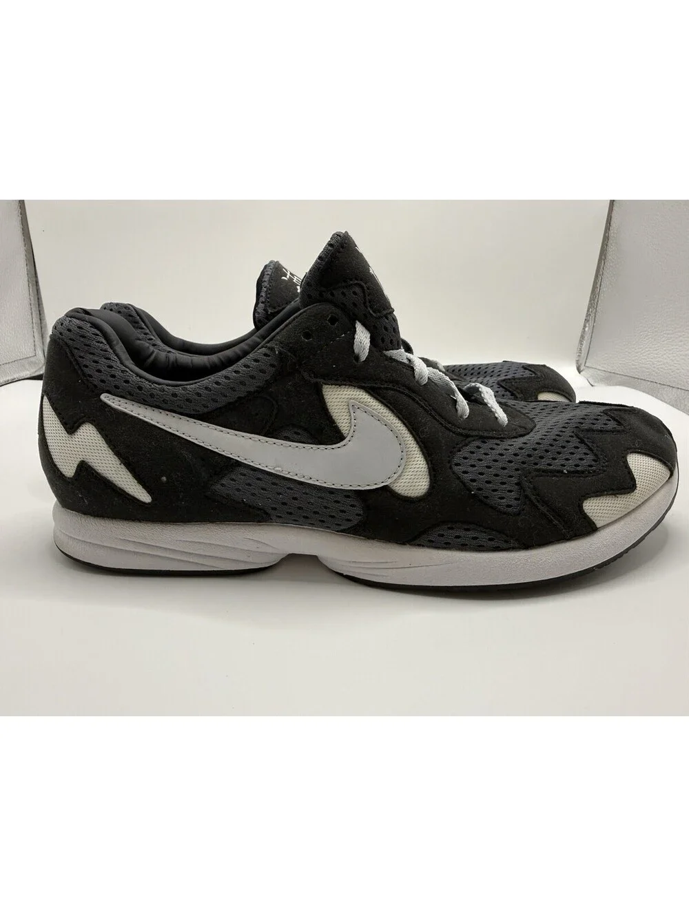 Nike Air Streak Lite Shoes Men's Size 9 Black Wolf Grey Sneakers CD4387-001